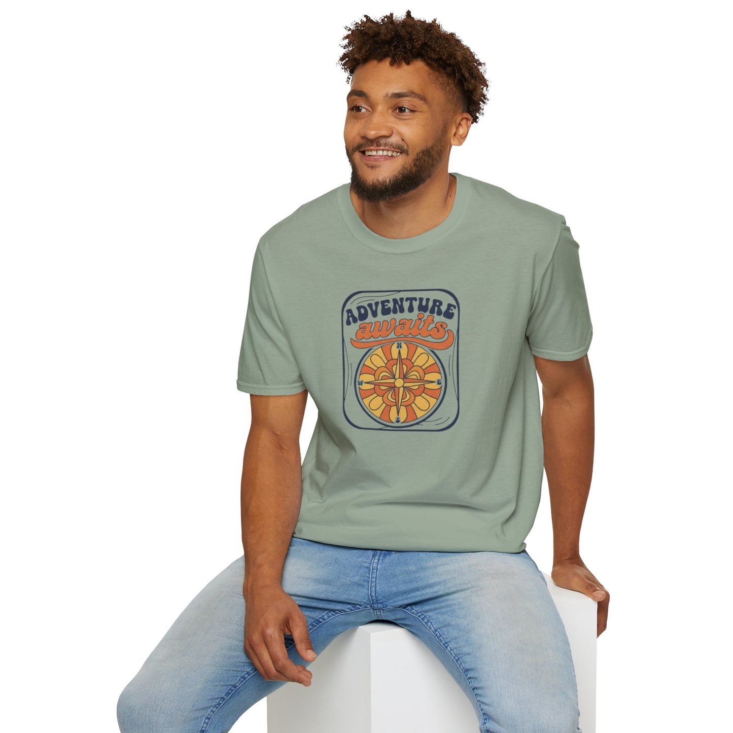 Ocean Awaits Nautical, Unisex T-Shirt