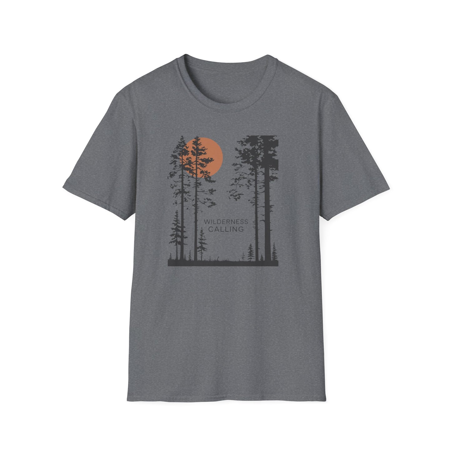 Pine Tree Moon Unisex T-Shirt
