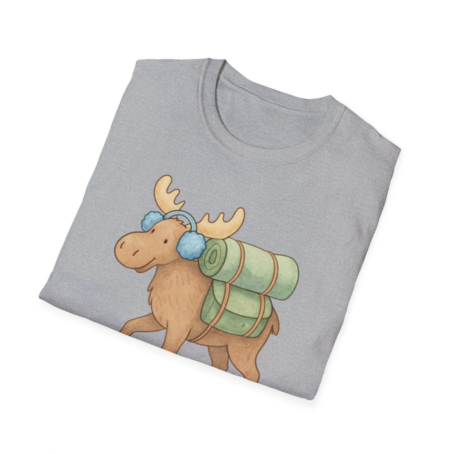 Winter Moose Unisex T-Shirt