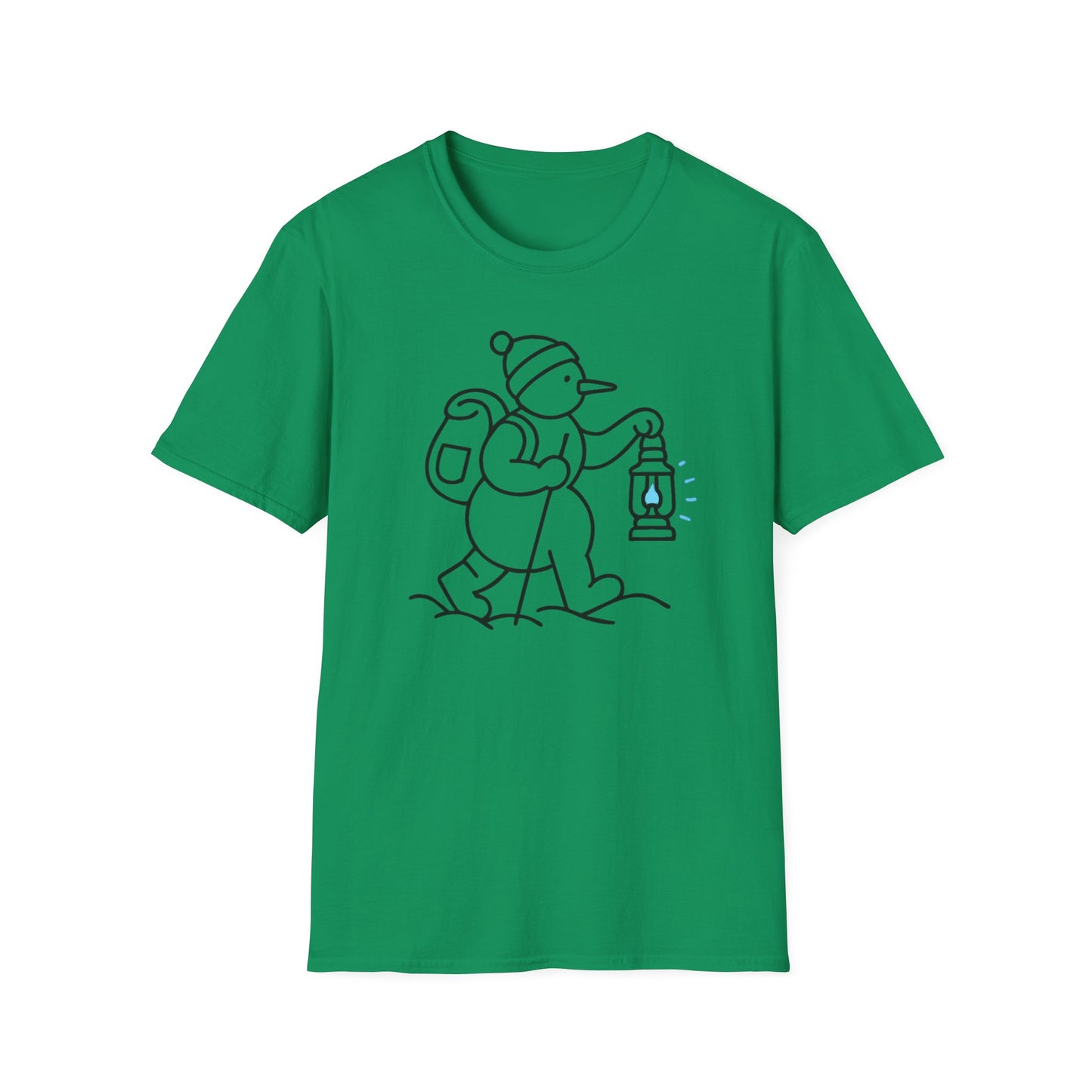 Camper Snowman Unisex T-shirt