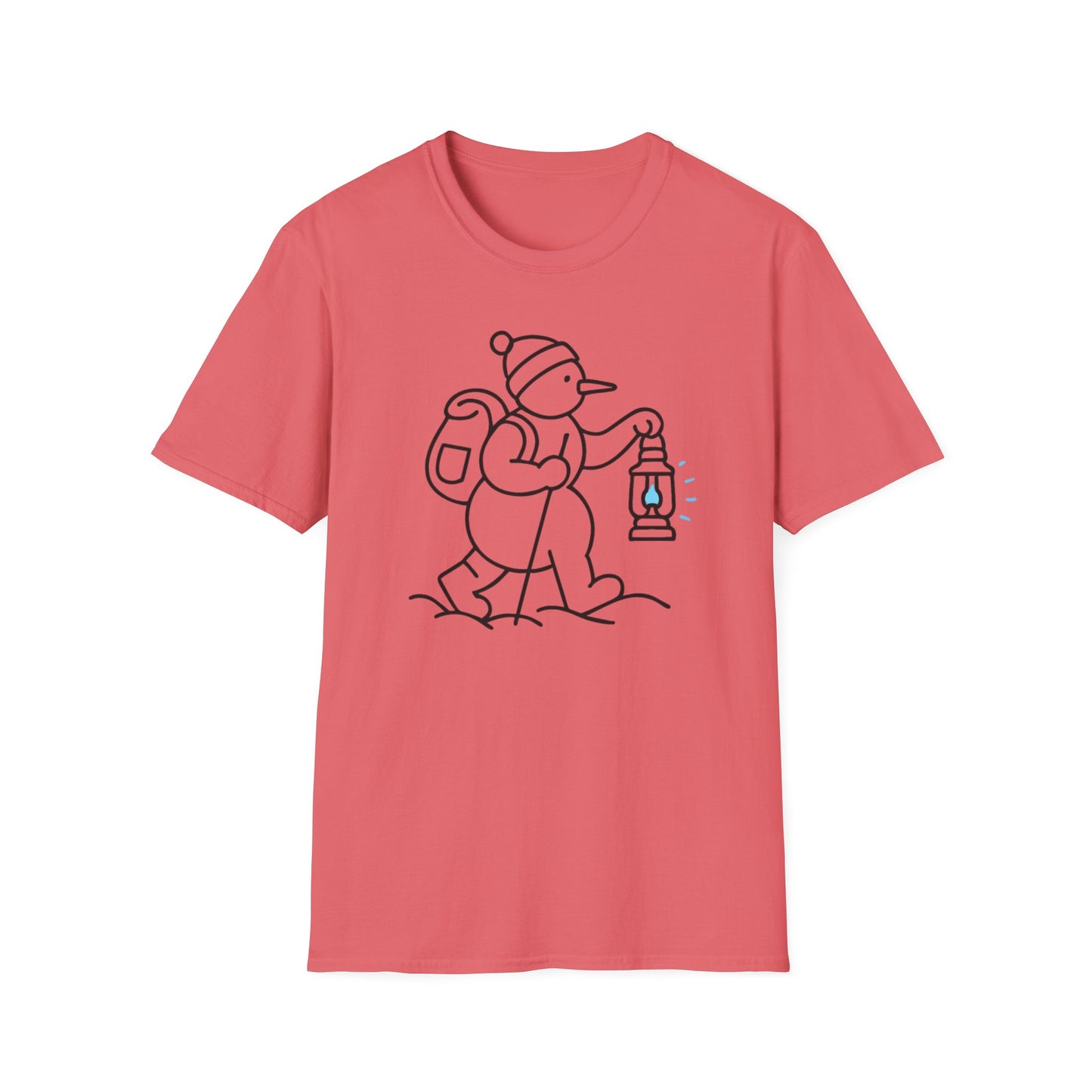 Camper Snowman Unisex T-shirt