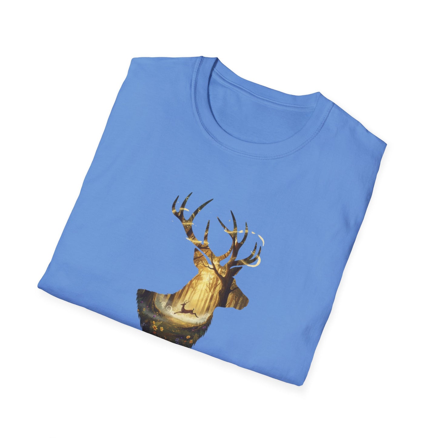 Majestic Stag Forest Unisex T-Shirt
