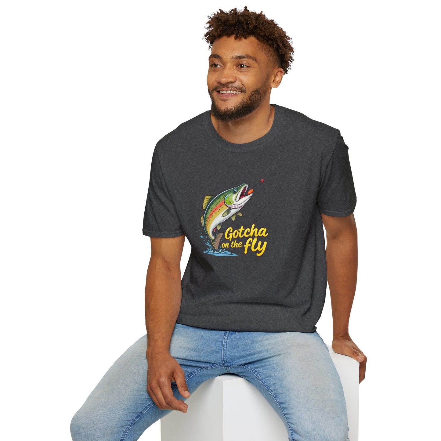 Fishing trout Unisex T-shirt