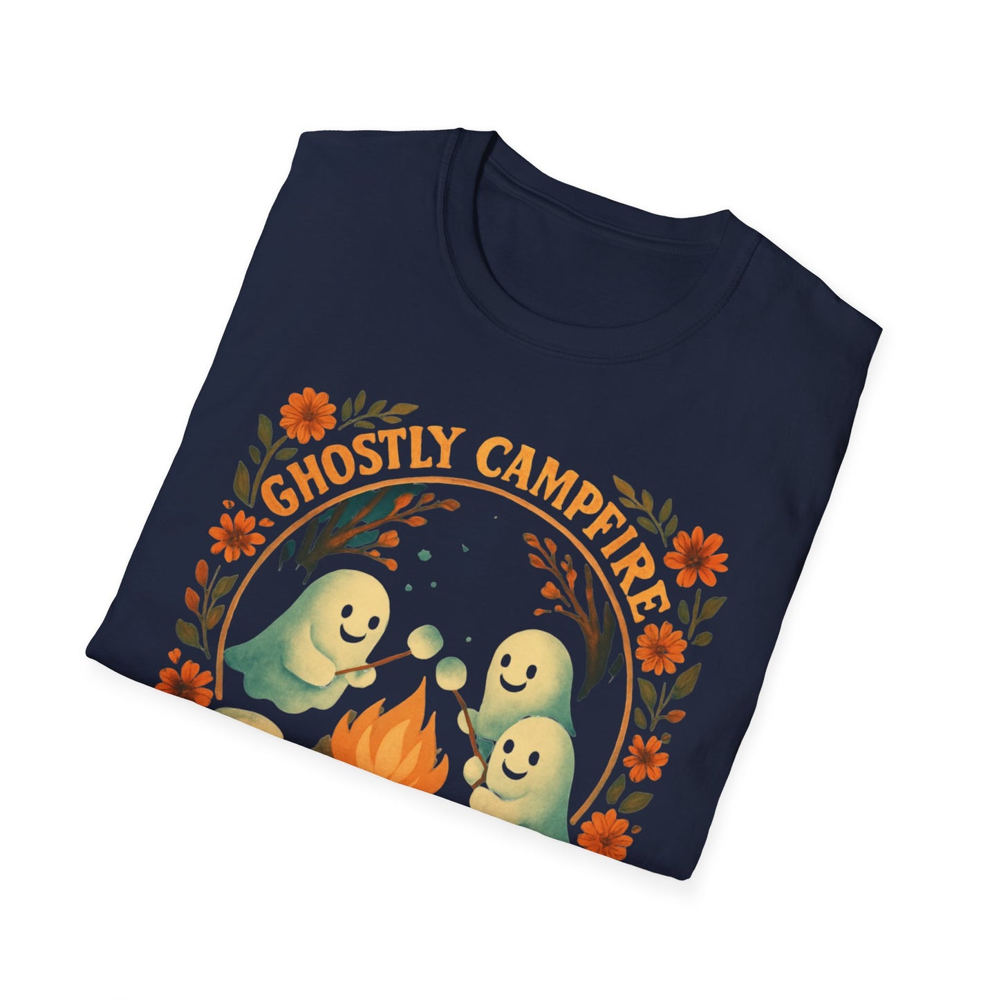 Ghostly Campfire Unisex T-shirt