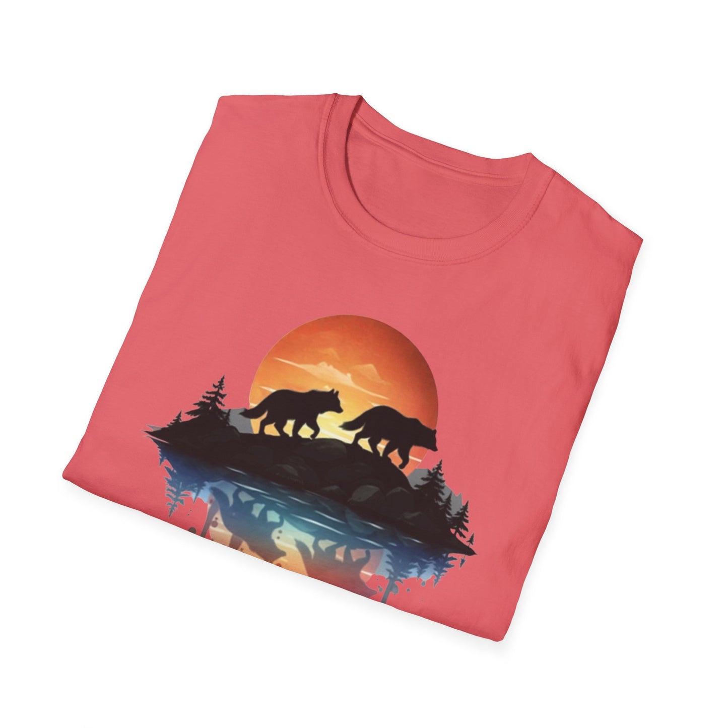 Wolf Pack Mountain Unisex T-Shirt