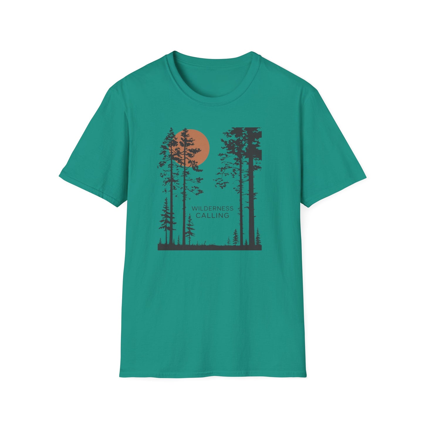 Pine Tree Moon Unisex T-Shirt