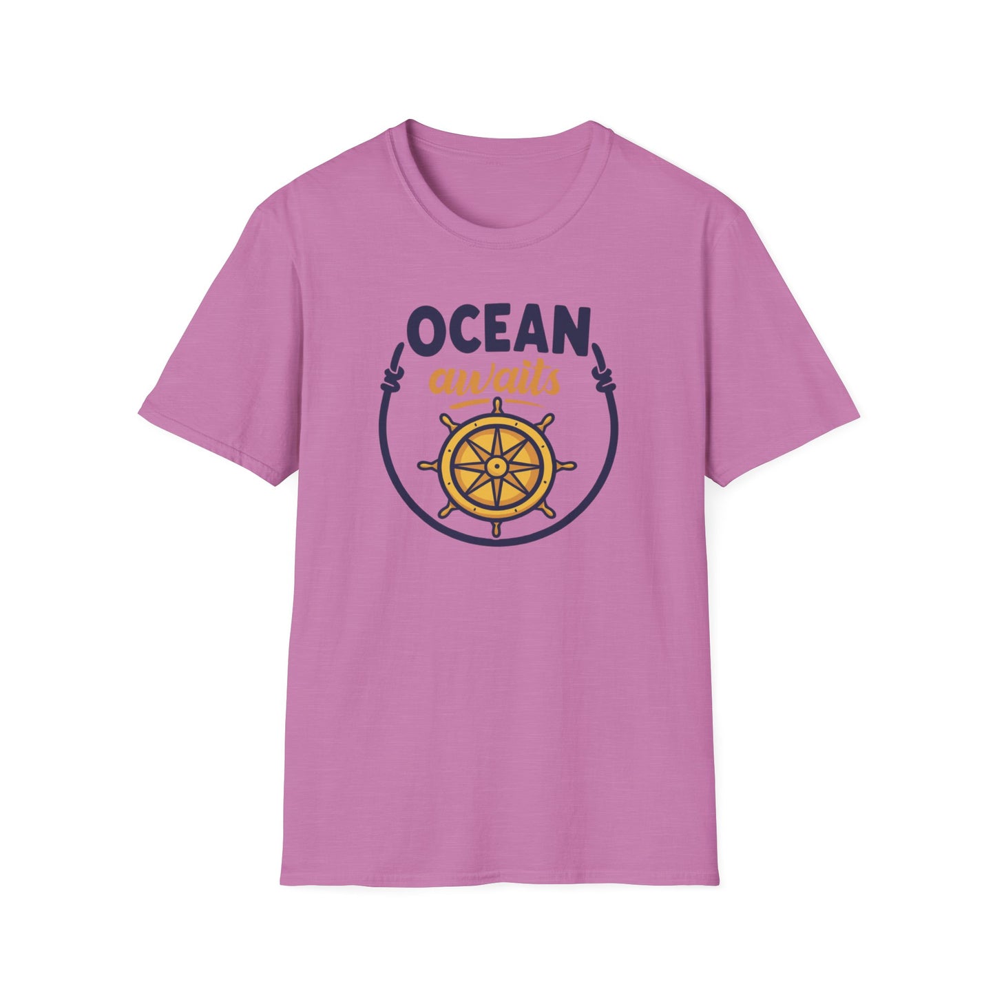 Ocean Awaits Compass, Unisex T-Shirt