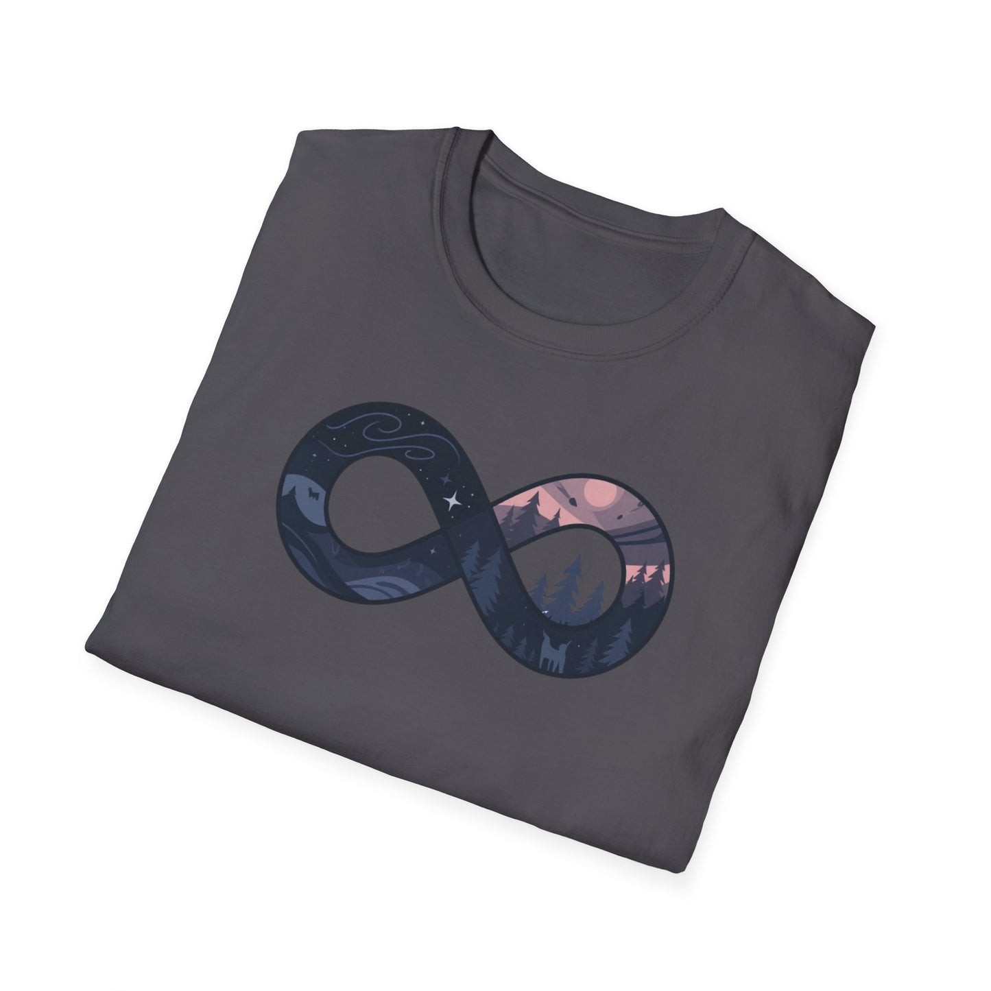Infinity Celestial Forest Unisex T-Shirt
