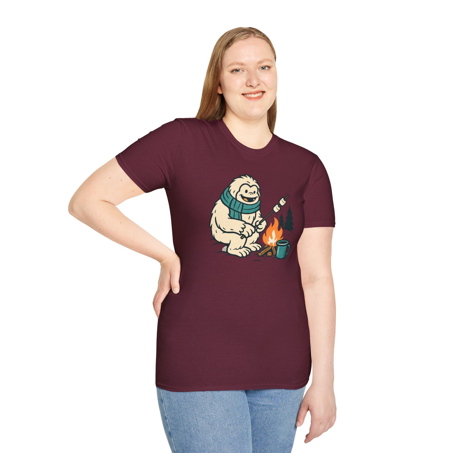 Whimsical Yeti Unisex T-Shirt