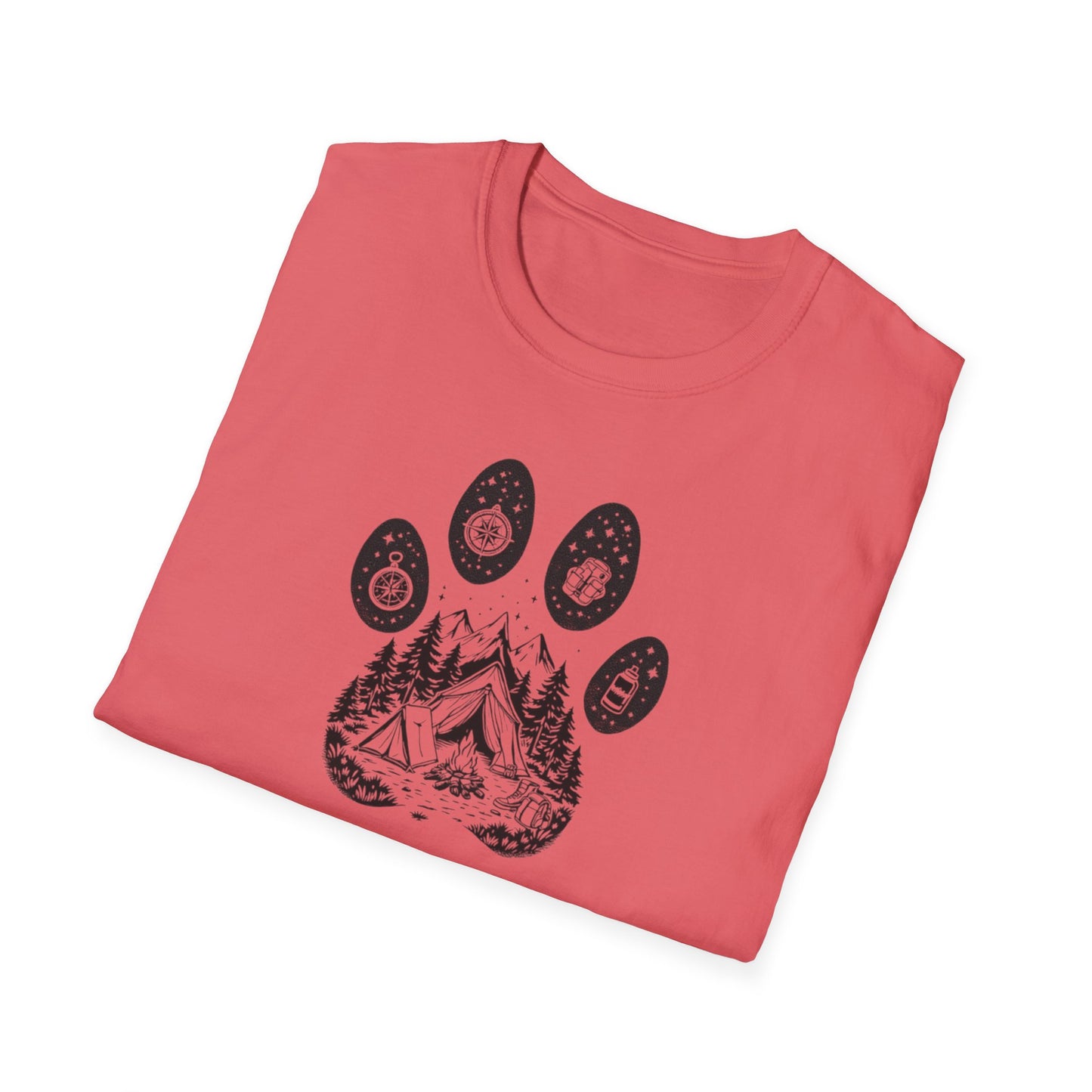 Paw Camping Unisex T-Shirt