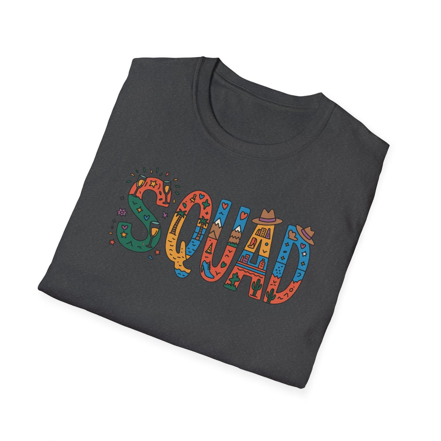 Squad Party, Unisex T-Shirt