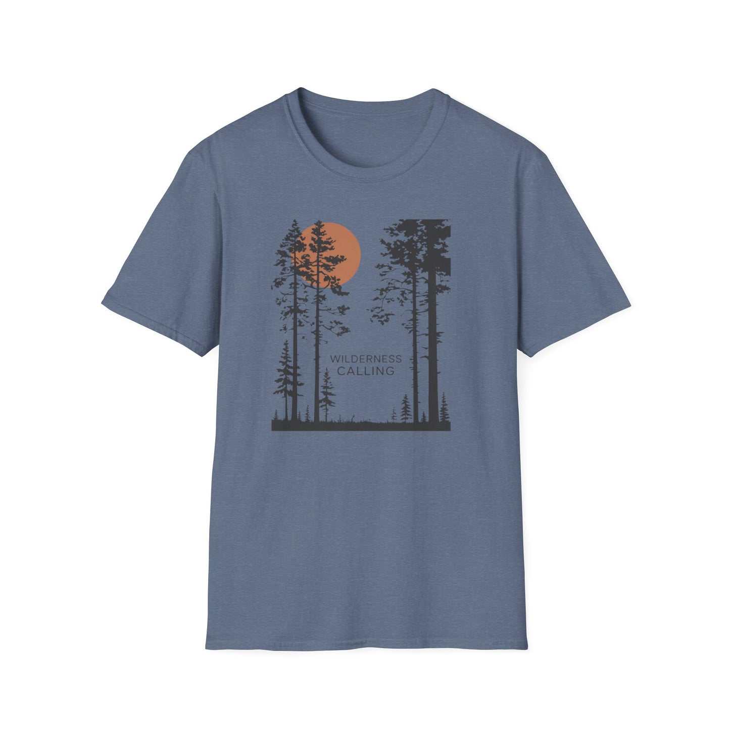 Pine Tree Moon Unisex T-Shirt