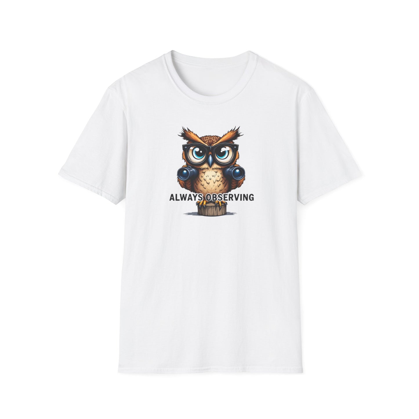 Observing Owl Unisex T-Shirt