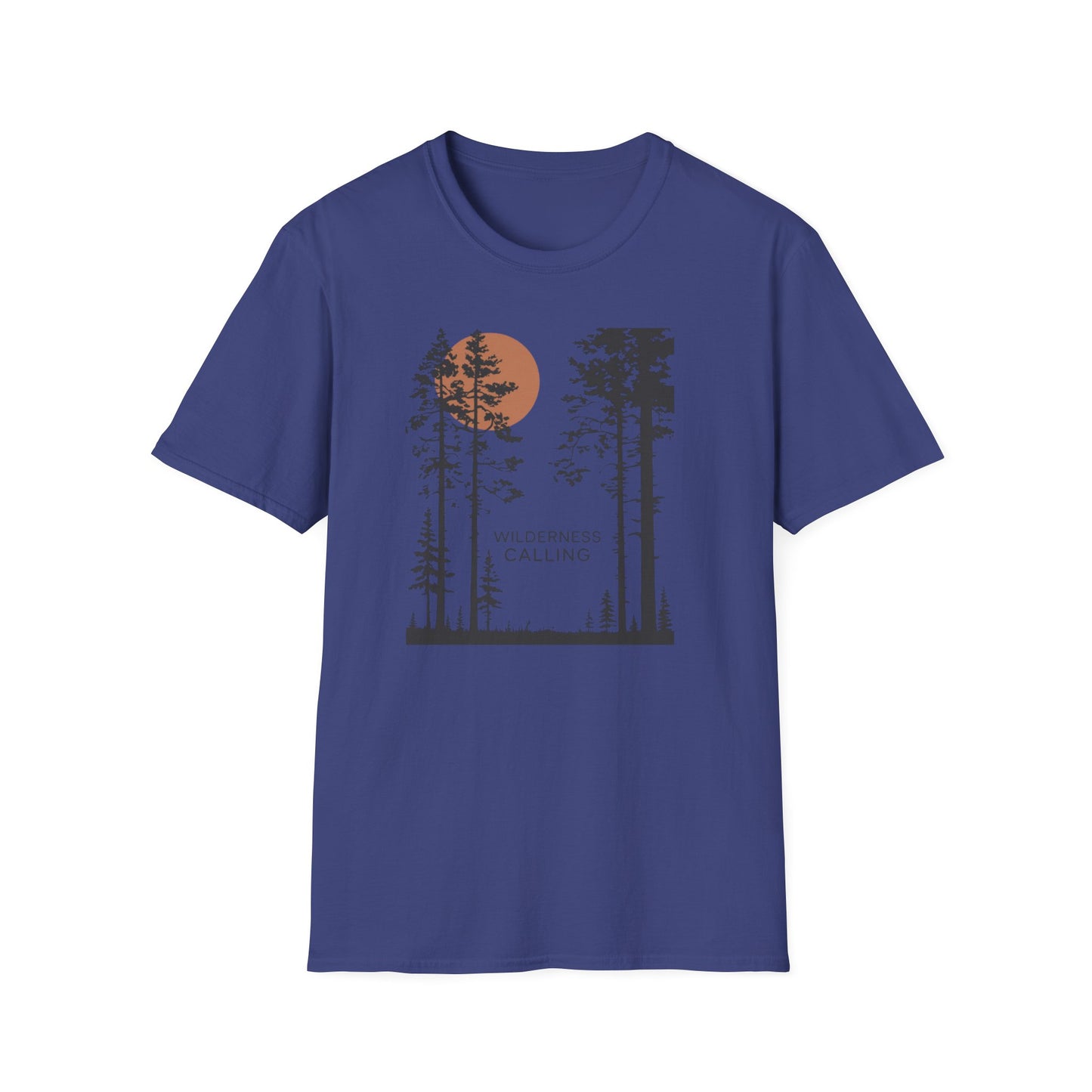 Pine Tree Moon Unisex T-Shirt