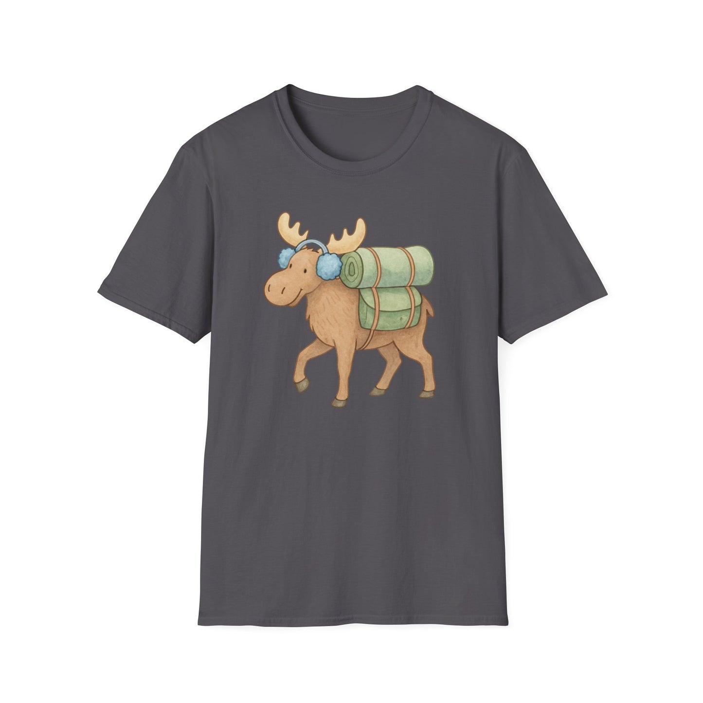 Winter Moose Unisex T-Shirt
