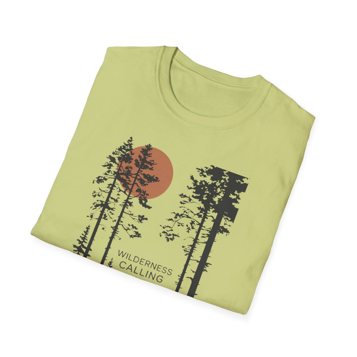 Pine Tree Moon Unisex T-Shirt