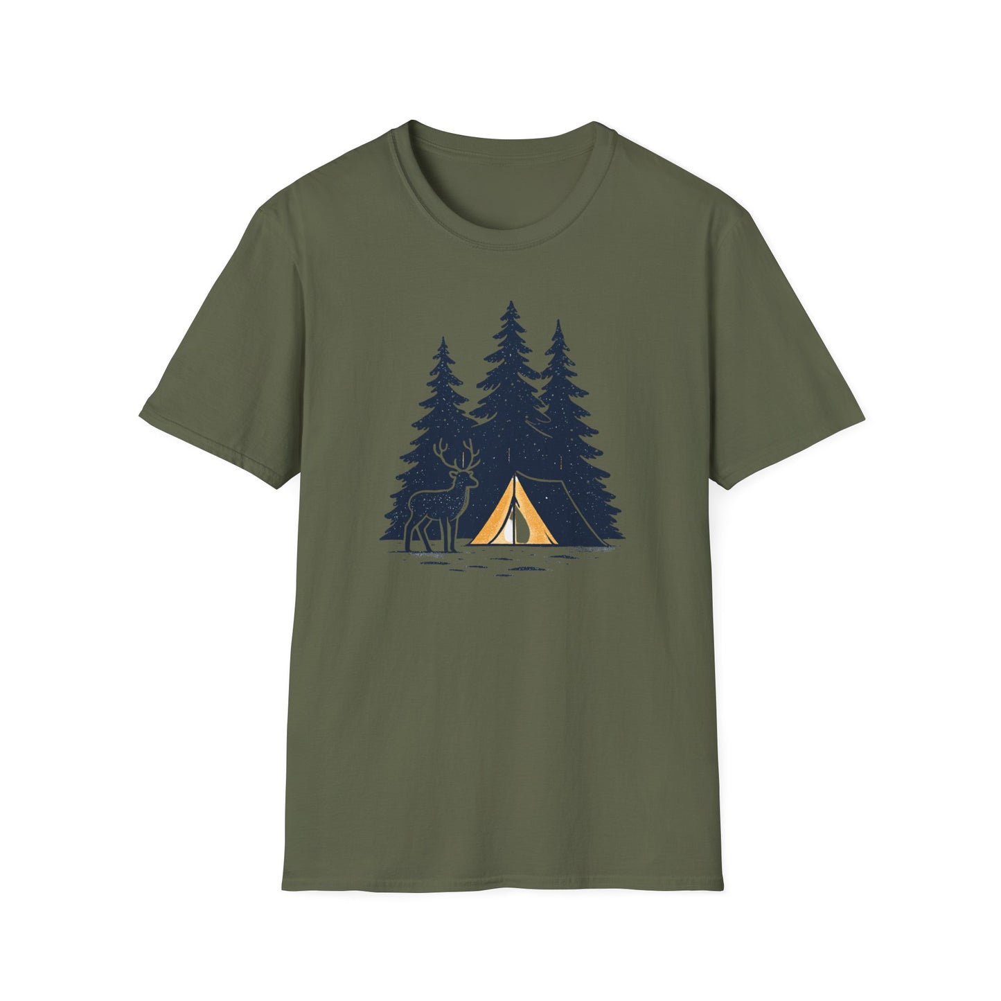 Camping Unisex T-Shirt .