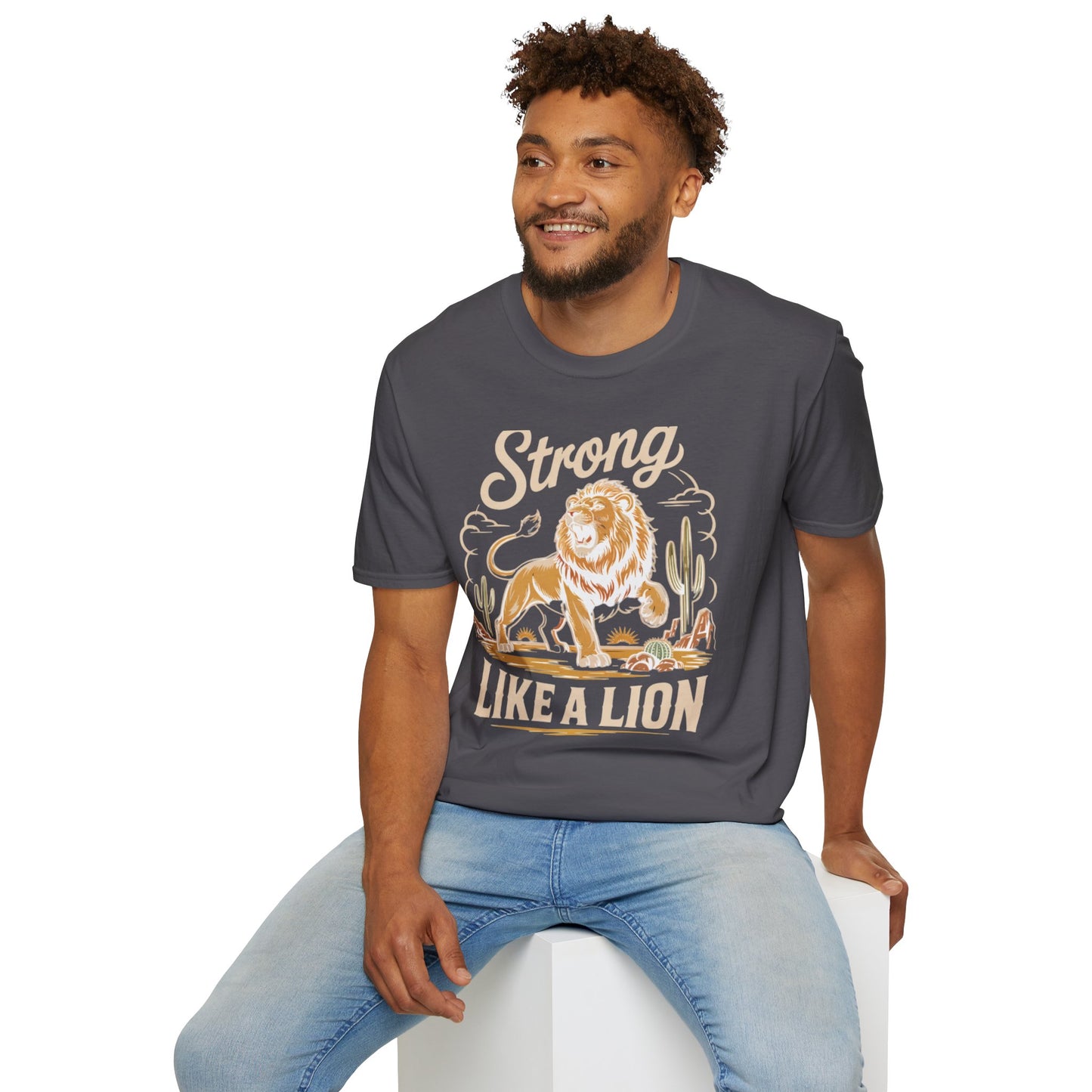 Lion Vintage Unisex T-Shirt