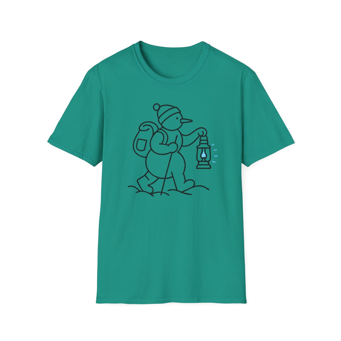 Camper Snowman Unisex T-shirt