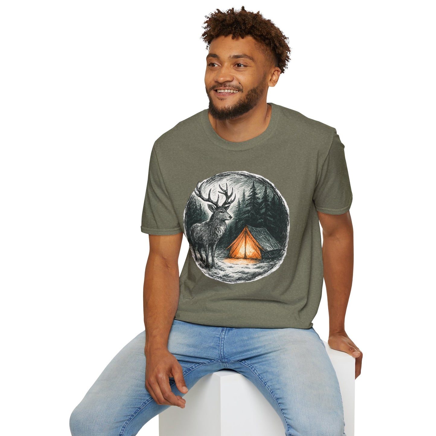 Winter Deer Unisex T-shirt