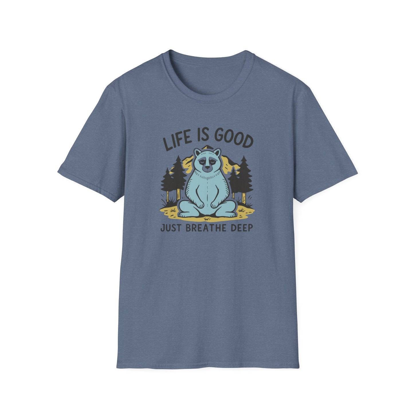 Bear Meditation, Unisex T-Shirt