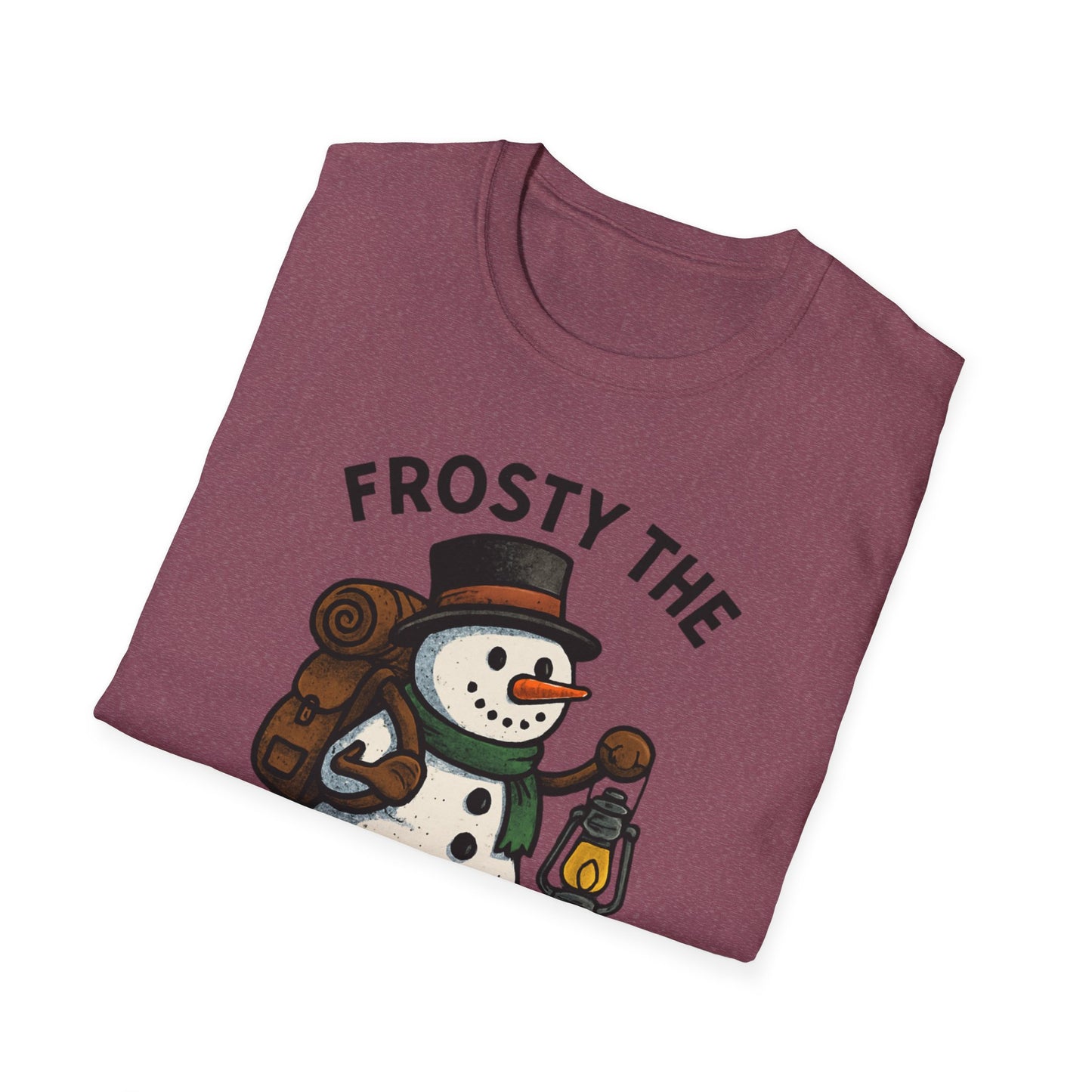 Camper Snowman Unisex T-shirt