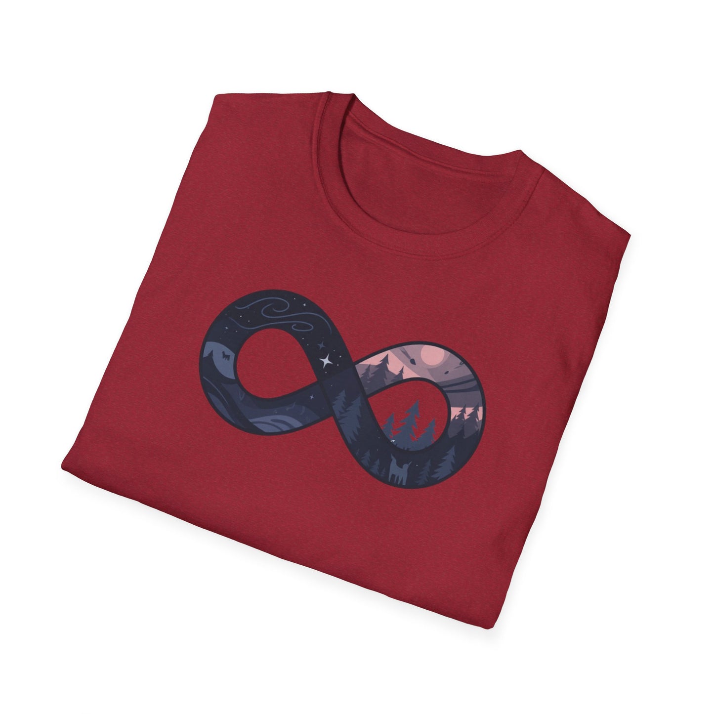 Infinity Celestial Forest Unisex T-Shirt
