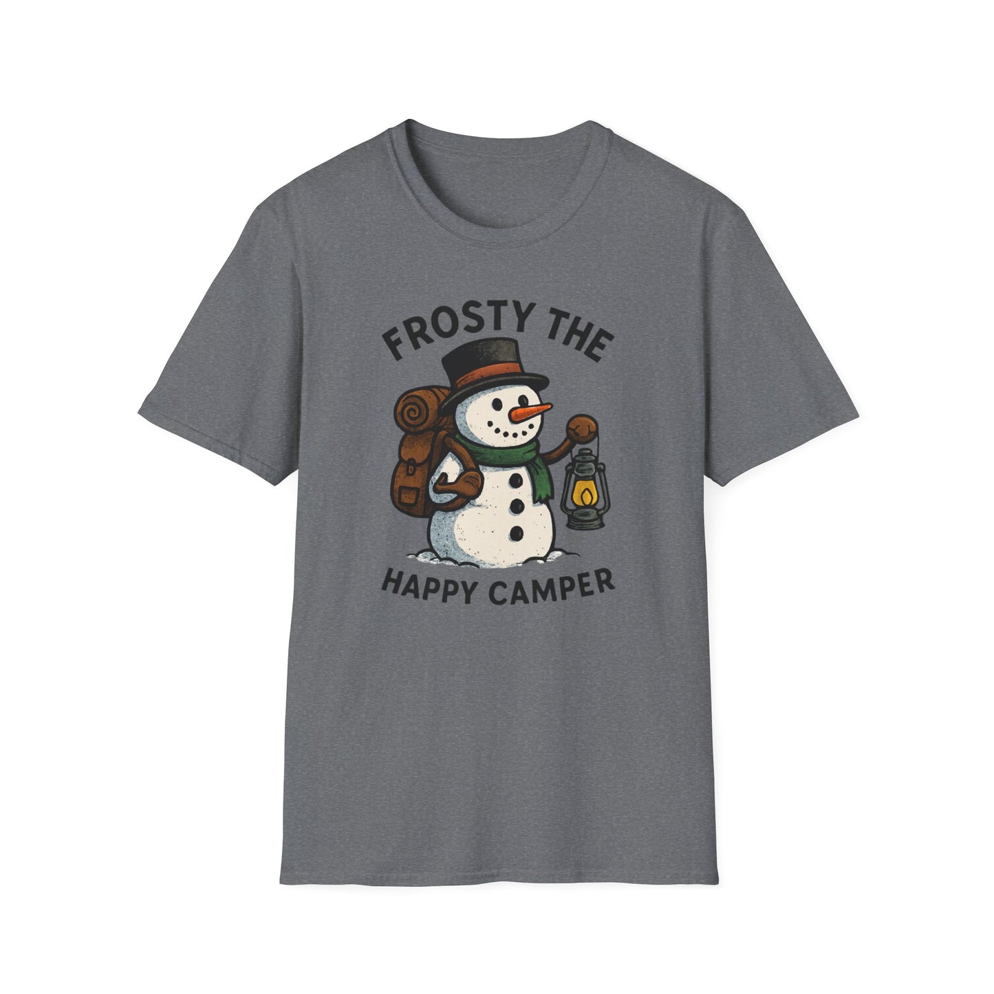 Camper Snowman Unisex T-shirt
