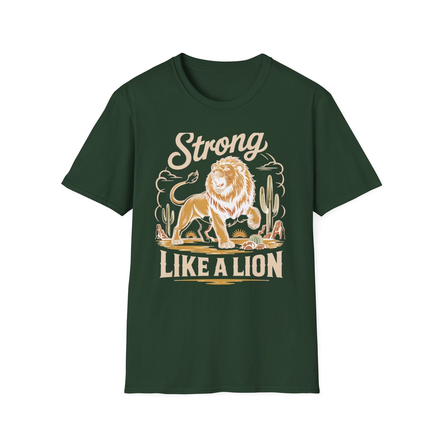 Lion Vintage Unisex T-Shirt