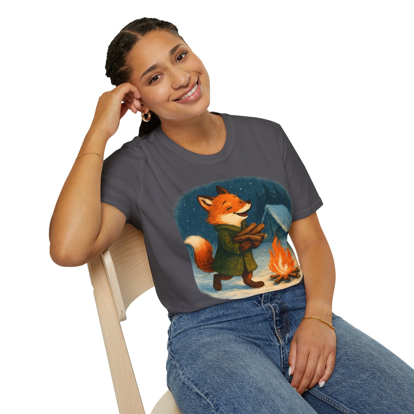 Winter Fox Unisex T-Shirt