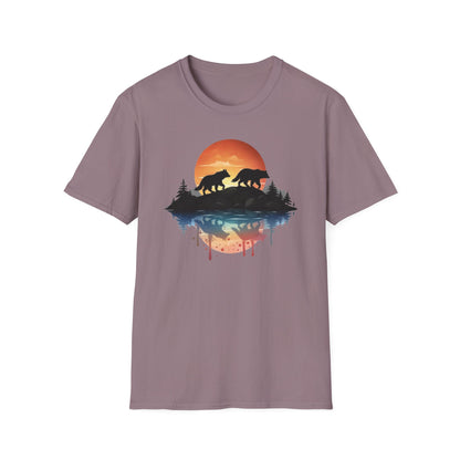 Wolf Pack Mountain Unisex T-Shirt