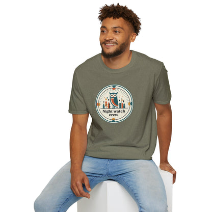 Night Watch Owl, Unisex T-Shirt