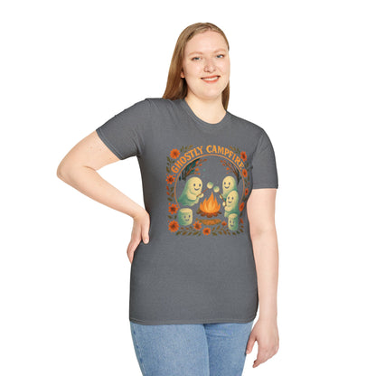 Ghostly Campfire Unisex T-shirt