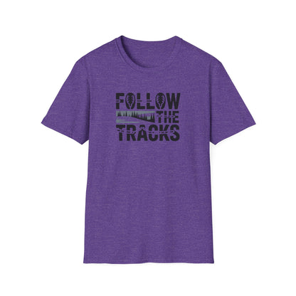 Follow the Tracks  Unisex T-Shirt