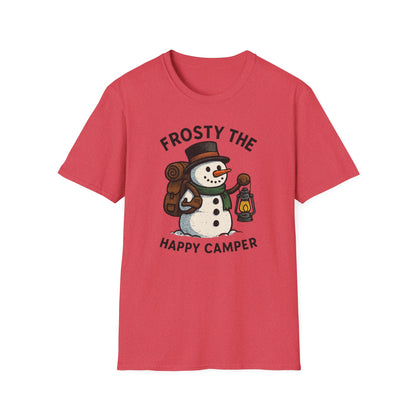 Camper Snowman Unisex T-shirt