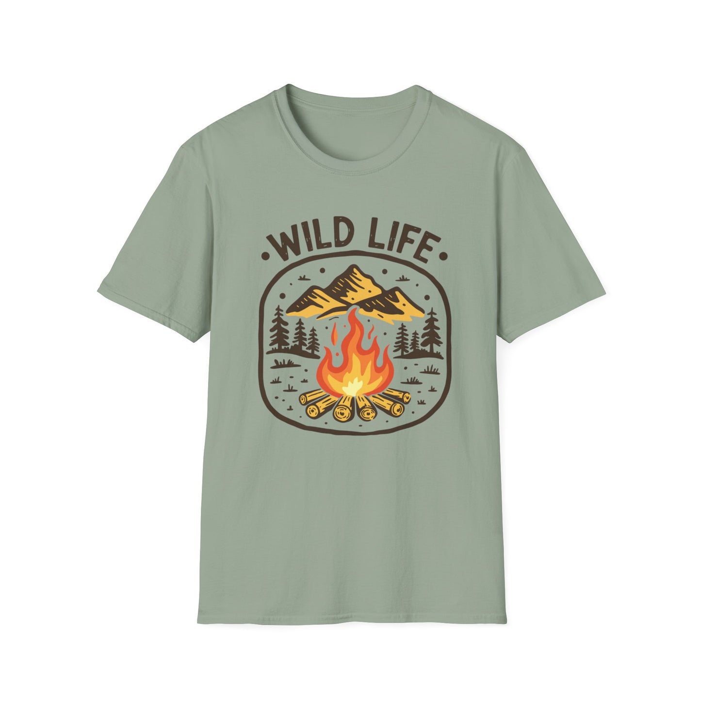 Wildlife-themed unisex t-shirt