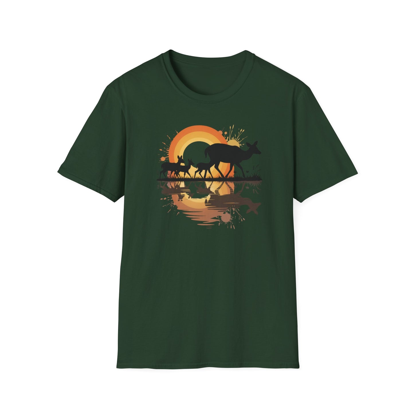 Family Deer Unisex T-Shirt
