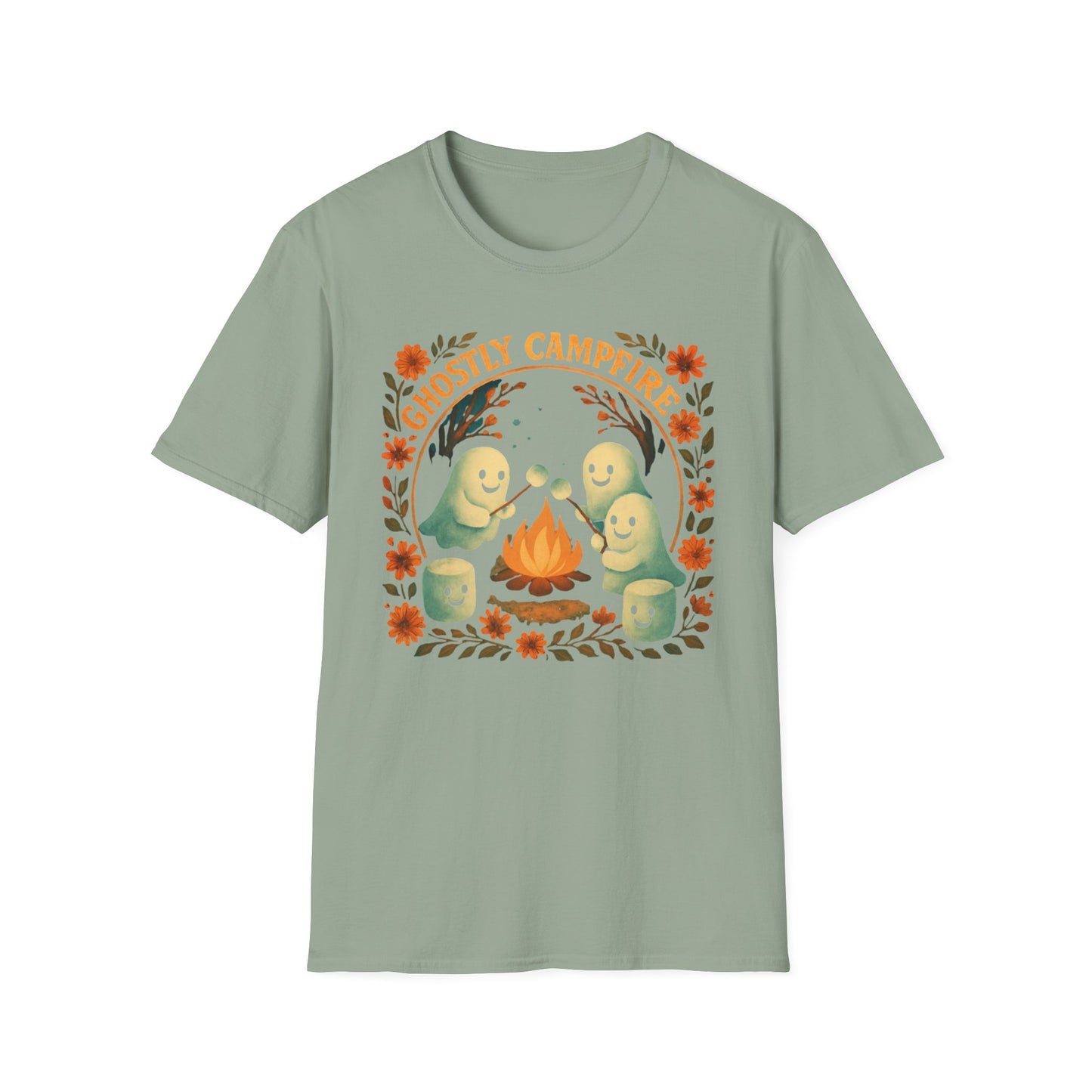 Ghostly Campfire Unisex T-shirt