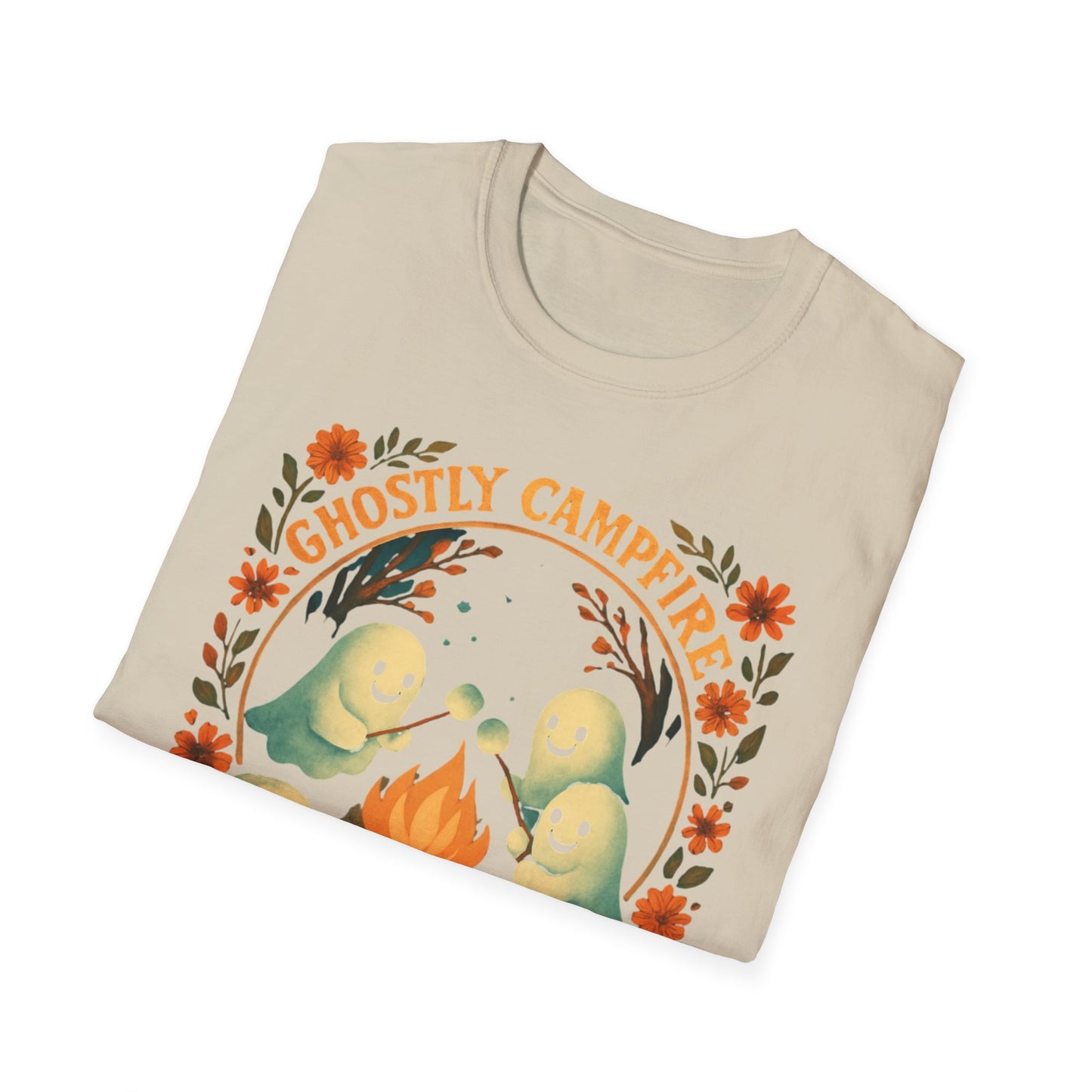 Ghostly Campfire Unisex T-shirt