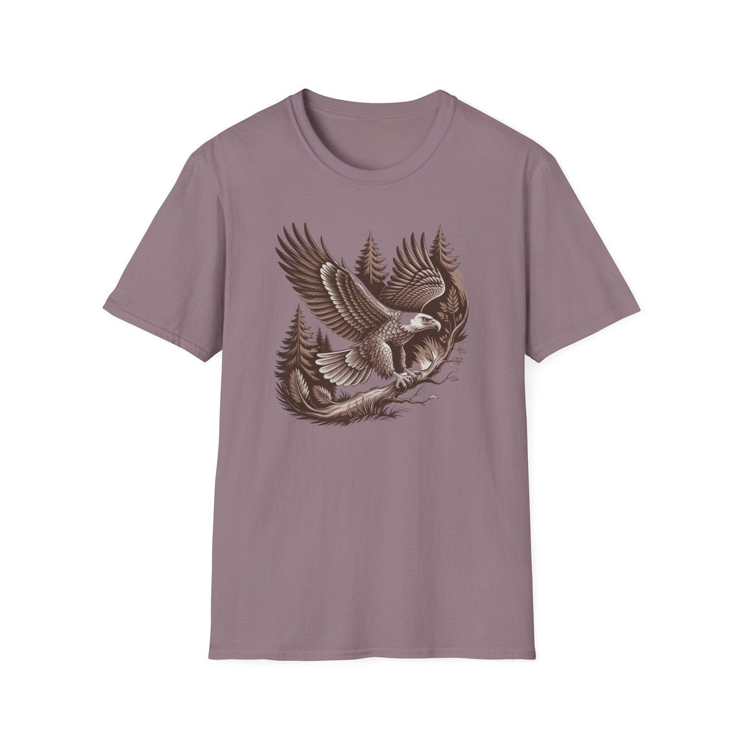 Majestic Eagle in Flight, Unisex T-Shirt