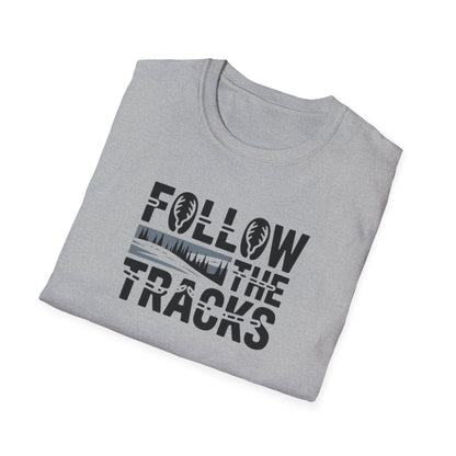 Follow the Tracks  Unisex T-Shirt