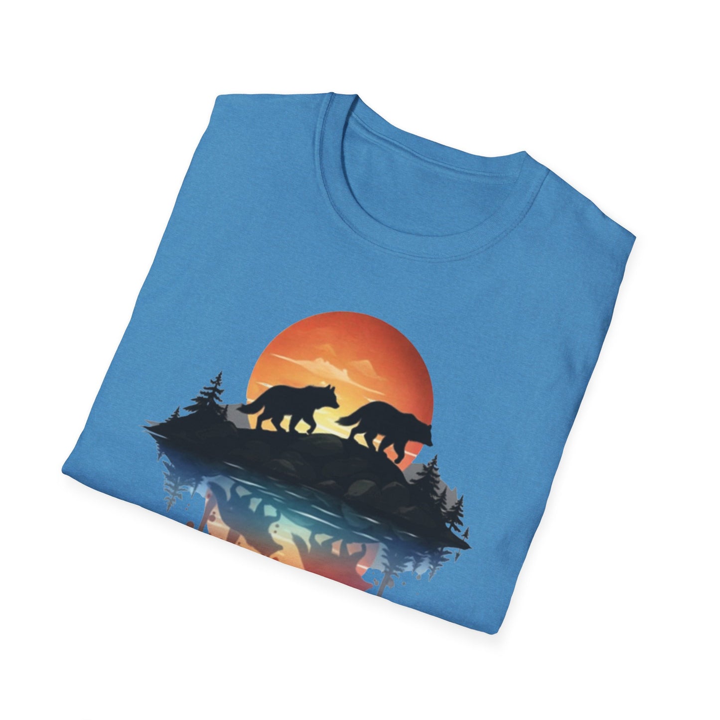 Wolf Pack Mountain Unisex T-Shirt