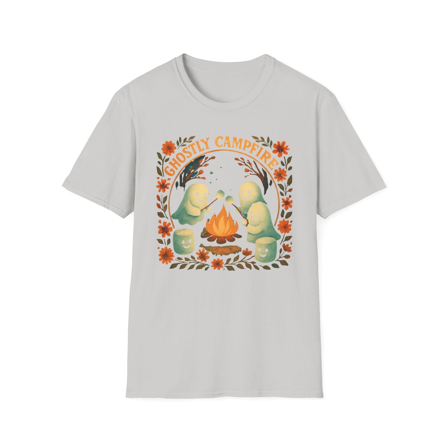 Ghostly Campfire Unisex T-shirt