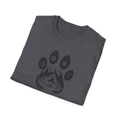 Paw Camping Unisex T-Shirt