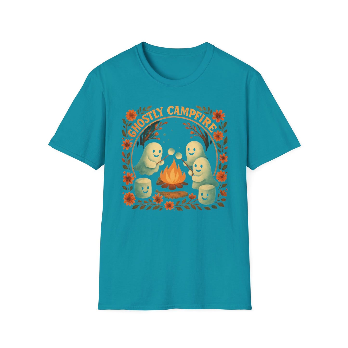 Ghostly Campfire Unisex T-shirt