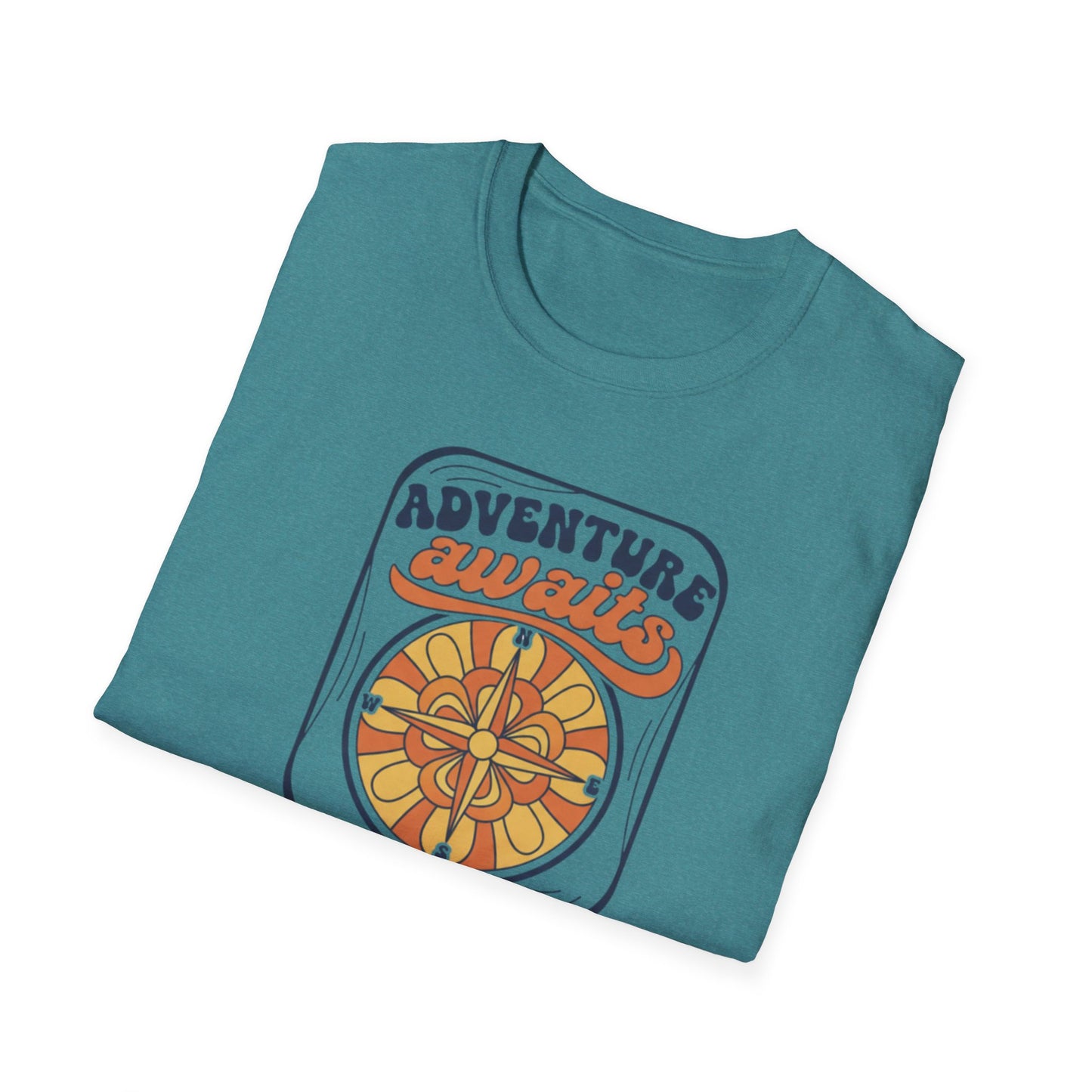 Ocean Awaits Nautical, Unisex T-Shirt