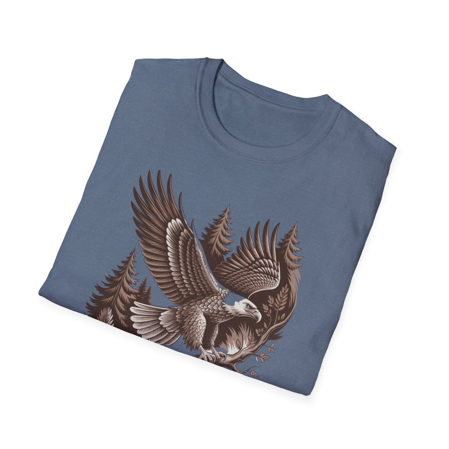 Majestic Eagle in Flight, Unisex T-Shirt