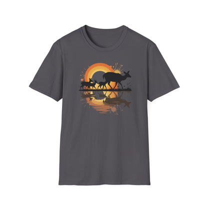 Family Deer Unisex T-Shirt