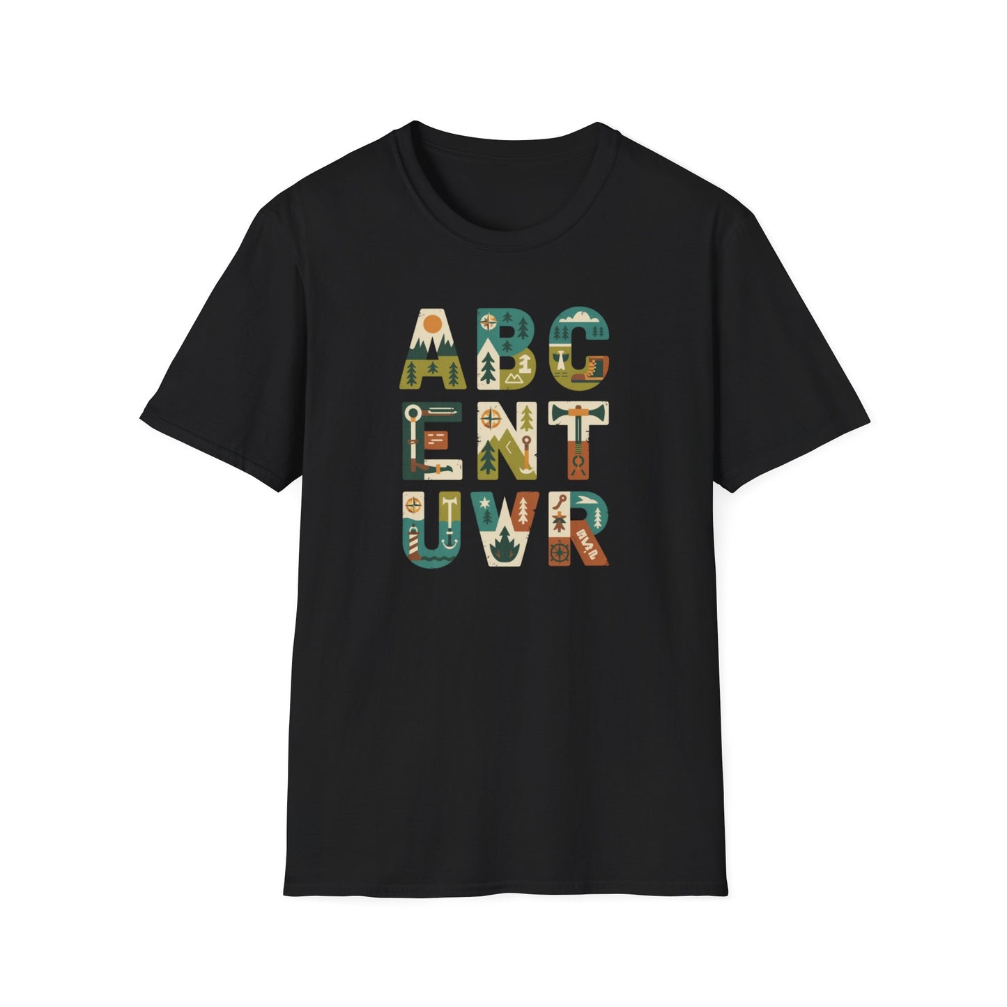 Adventure Alphabet  Unisex T-Shirt