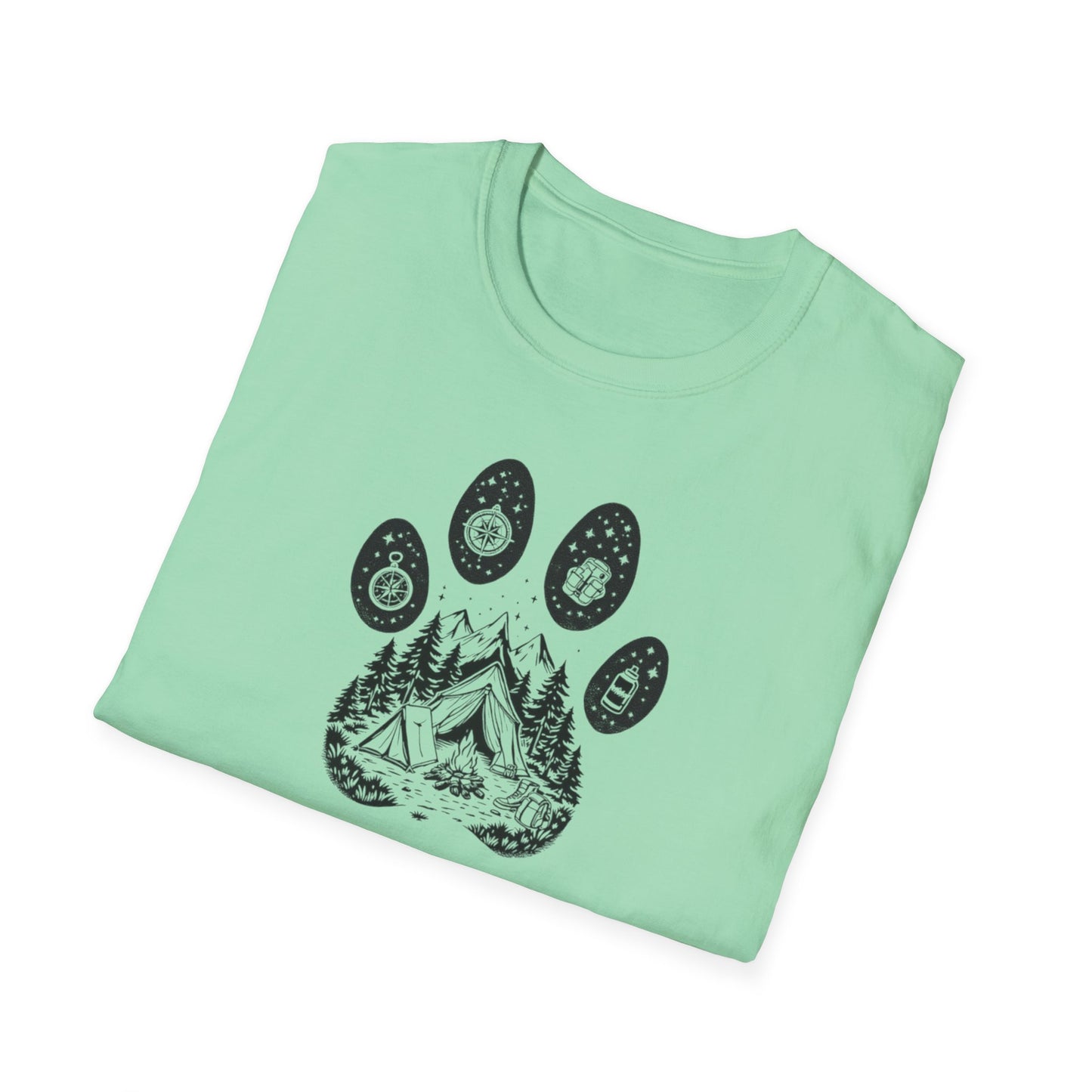 Paw Camping Unisex T-Shirt